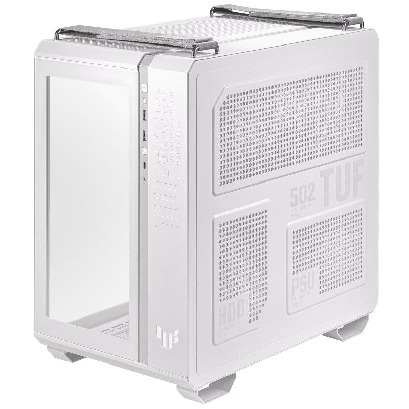 Buy ASUS Gaming Case - GT502 PLUS - Full ATX TG 4xARGB Fans White in Cyprus, Nicosia, Limassol, Larnaka, Pafos