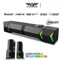 Buy Armaggeddon SoundBar - X-Bar 2 - Detachable Gaming Stereo SoundBar in Cyprus, Nicosia, Limassol, Larnaka, Pafos