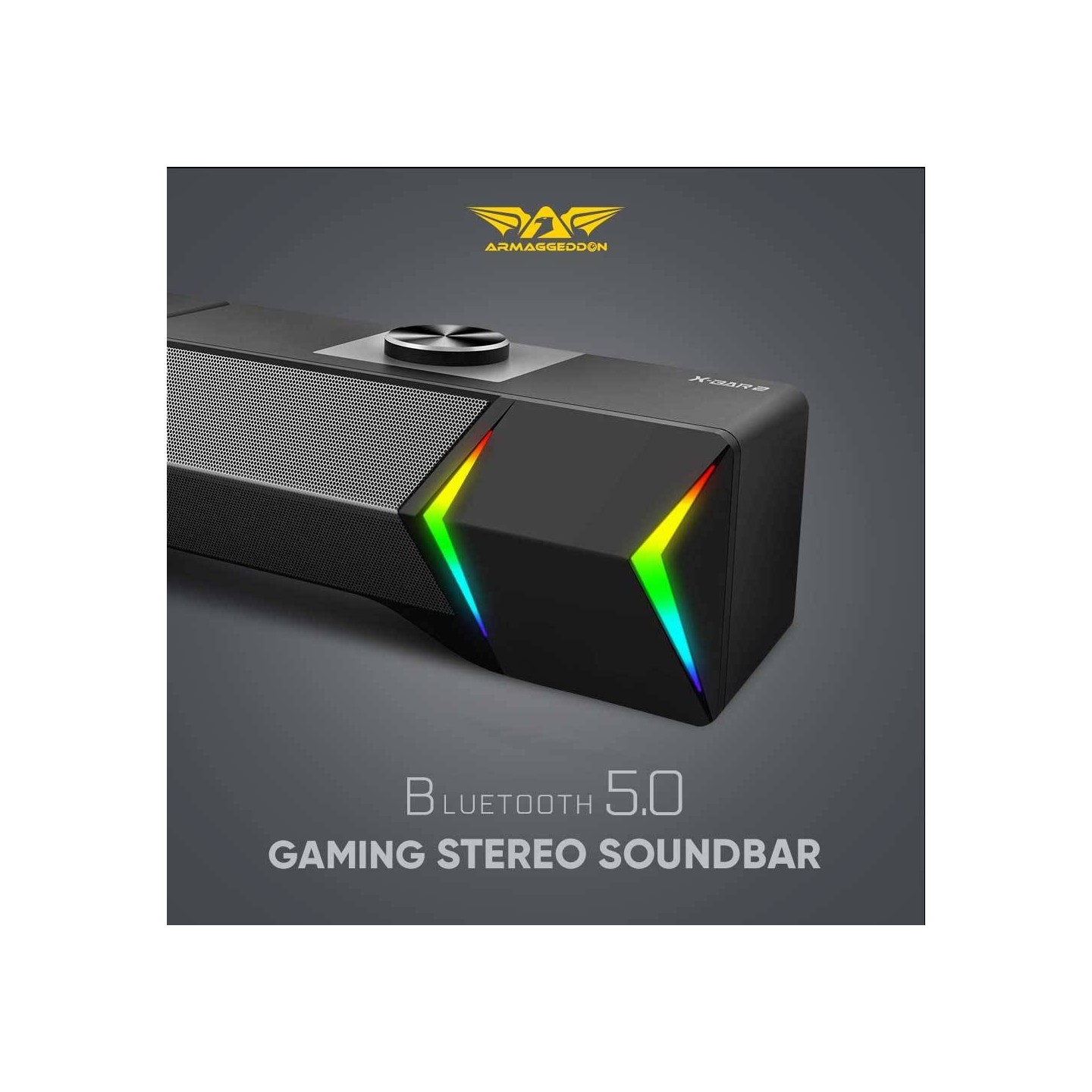 Armaggeddon SoundBar - X-Bar 2 - Detachable Gaming Stereo SoundBar — Buy in Cyprus with Fast Delivery