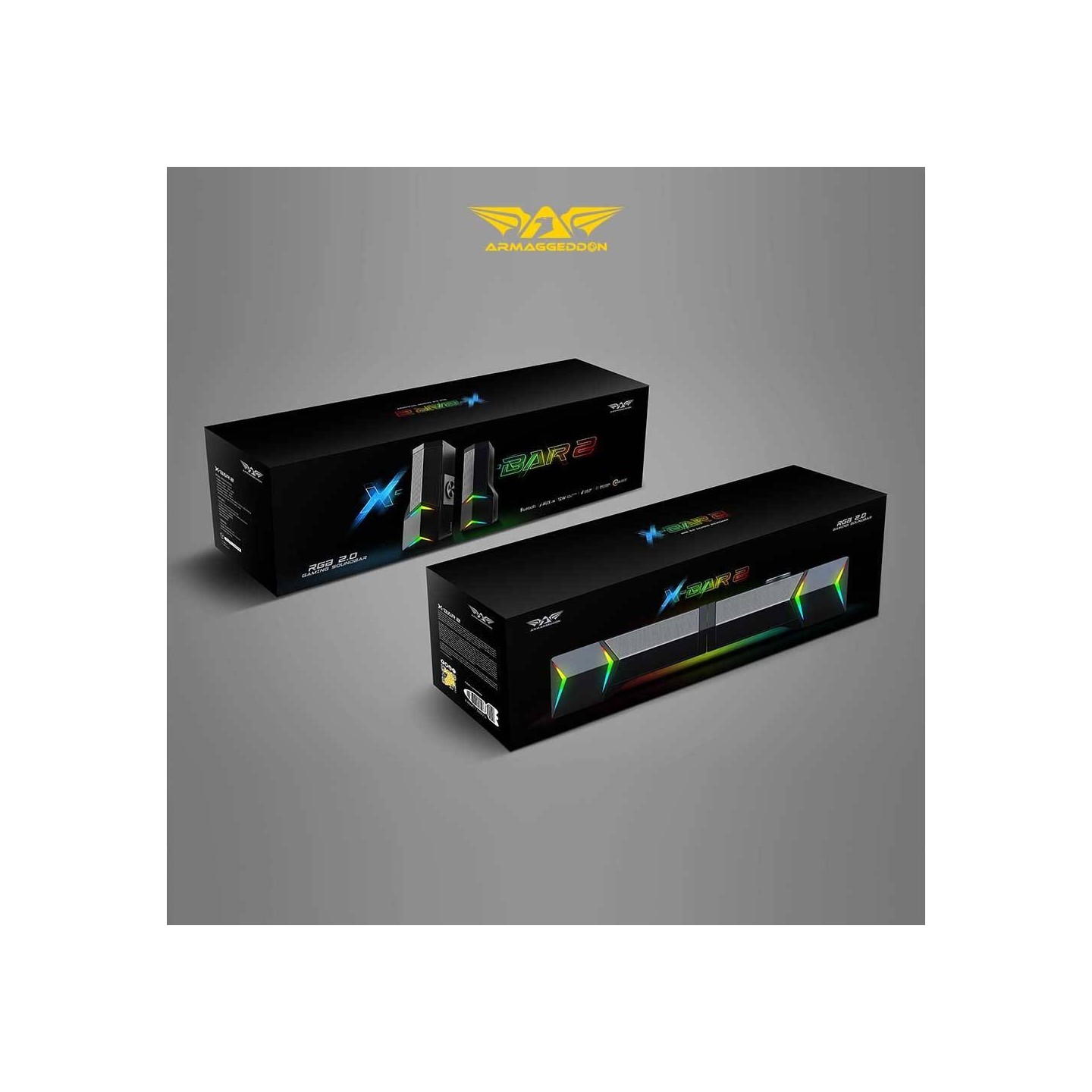 Armaggeddon SoundBar - X-Bar 2 - Detachable Gaming Stereo SoundBar — Buy in Cyprus with Fast Delivery