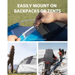 Buy Anker Portable & Foldable Solar Panel - 24W, 3x USB-A Ports in Cyprus, Nicosia, Limassol, Larnaka, Pafos