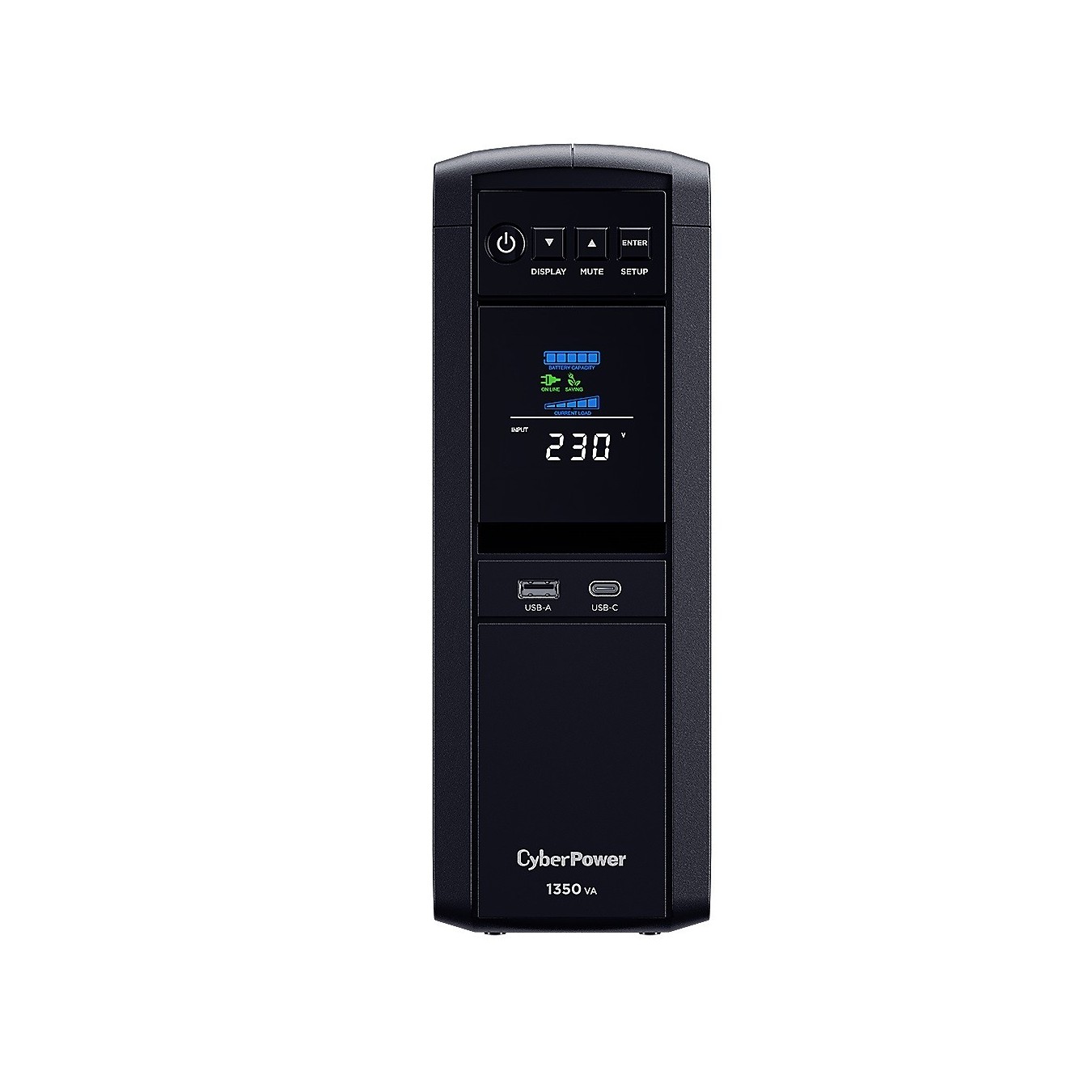 CyberPower CP1350EPFCLCD-UK Tower UPS 1350VA/810W Pure Sine Wave | Armenius Store