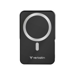 Buy Verbatim Powerbank - 32264 - Wireless Magnetic 10000 with Stand Black in Cyprus, Nicosia, Limassol, Larnaka, Pafos