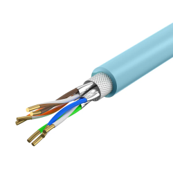 Buy Unitek Network Cable - C18122BL - CAT7 S FTP CPR LSZH 23AWG 305m Blue in Cyprus, Nicosia, Limassol, Larnaka, Pafos