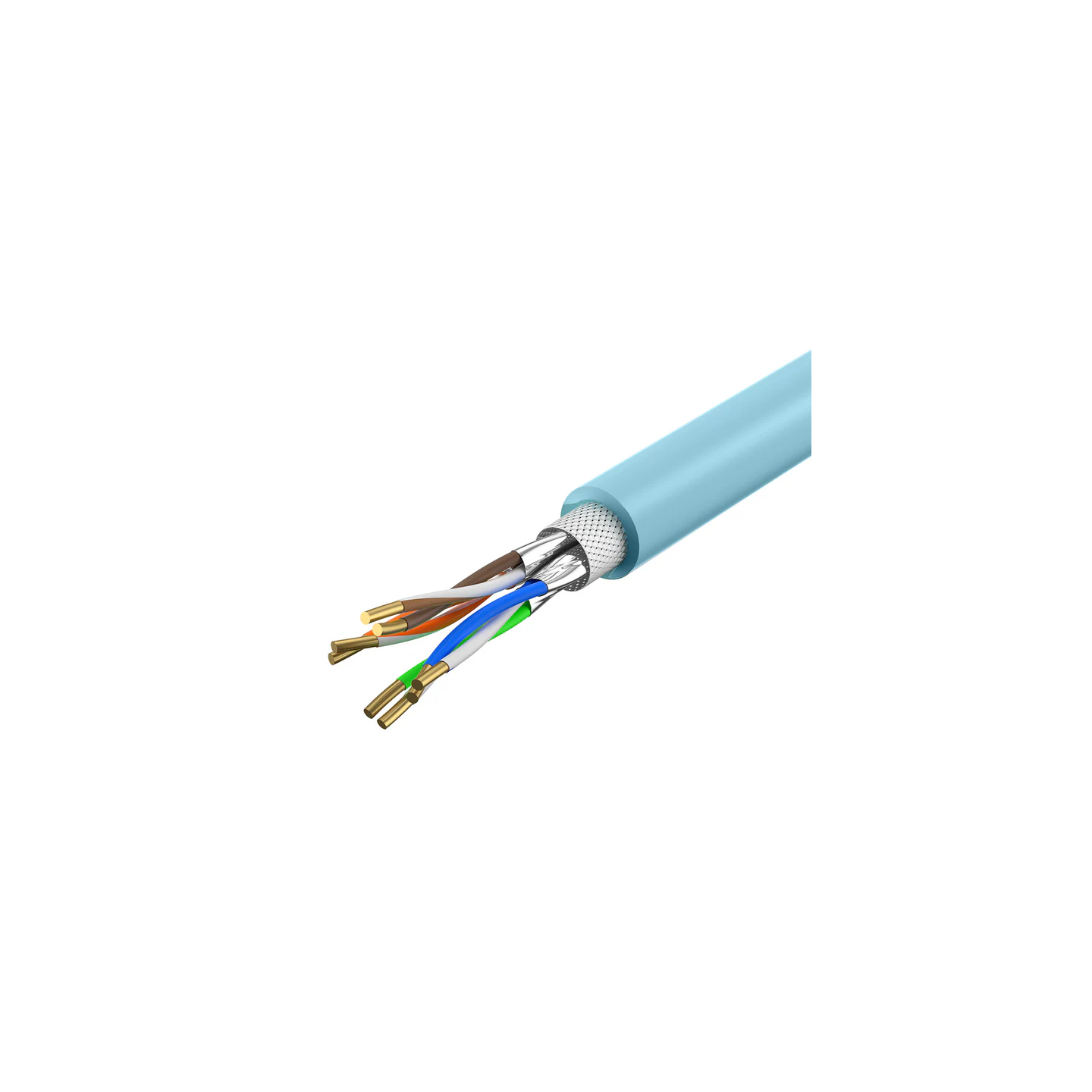 Unitek Network Cable - C18122BL - CAT7 S FTP CPR LSZH 23AWG 305m Blue — Buy in Cyprus with Fast Delivery