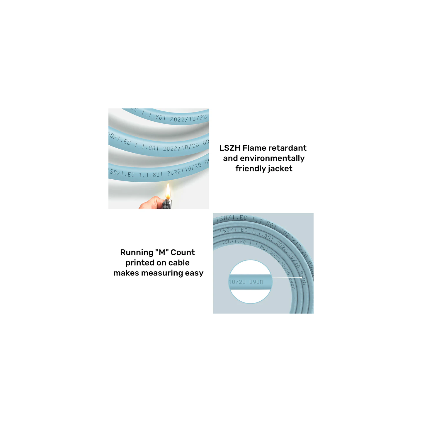 Unitek Network Cable - C18122BL - CAT7 S FTP CPR LSZH 23AWG 305m Blue — Buy in Cyprus with Fast Delivery