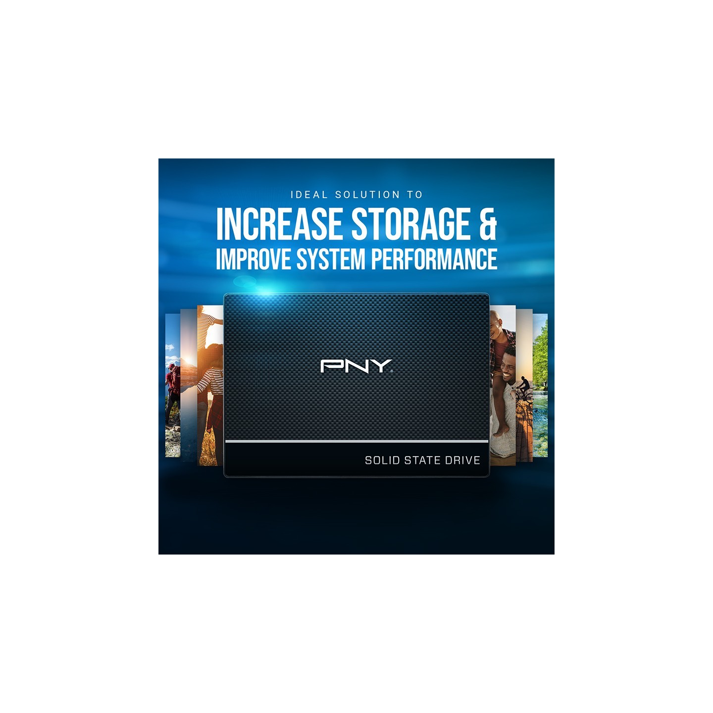 PNY CS900 1TB 2.5" SATA III SSD - 535 MB/s - SSD7CS900-1TB-RB (Boxed) — Buy in Cyprus with Fast Delivery