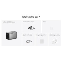EcoFlow Portable Solar Fridge - GLACIER 55L - (UK) not including battery — Buy in Cyprus with Fast Delivery