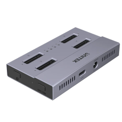 Buy Unitek HDK USB4 4-Bay M.2 SSD Docking Station - S1243B - Offline Clone in Cyprus, Nicosia, Limassol, Larnaka, Pafos
