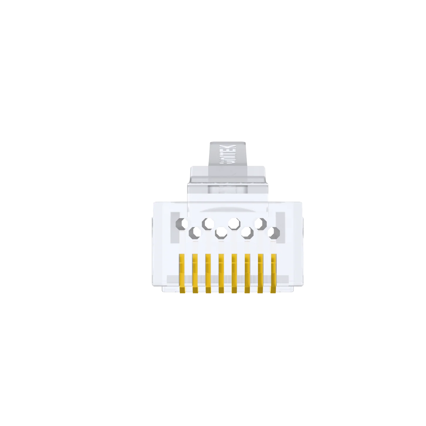 Unitek Network RJ45 Connect Cat6 Pass-Through - 100pcs — Buy in Cyprus with Fast Delivery