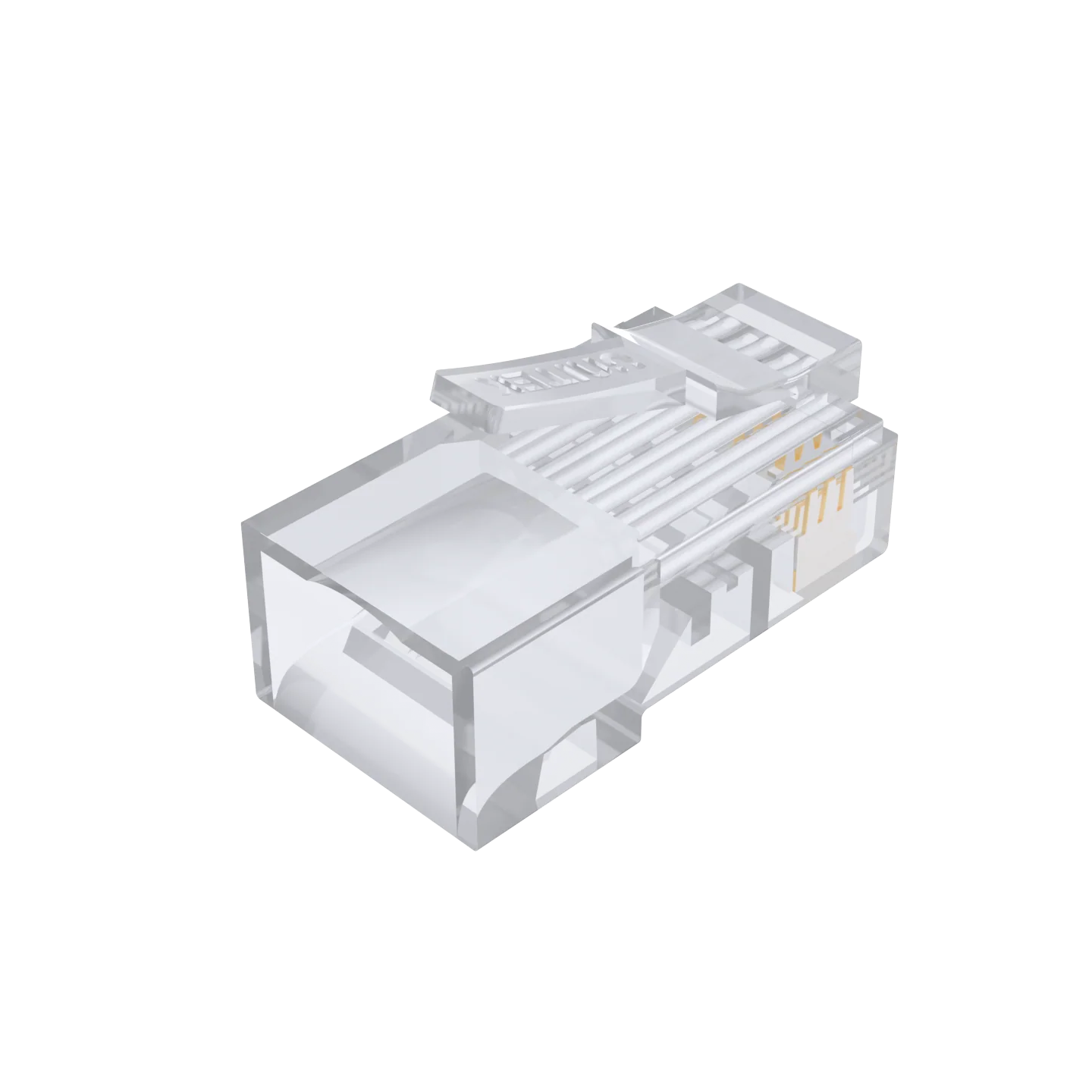 Unitek Network RJ45 Connect Cat6 Pass-Through - 100pcs — Buy in Cyprus with Fast Delivery