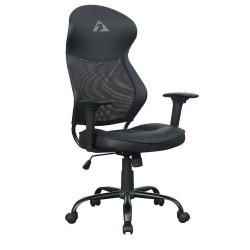 Buy Armaggeddon Office Chair - Mesh PVC FLEXION AIR Black in Cyprus, Nicosia, Limassol, Larnaka, Pafos