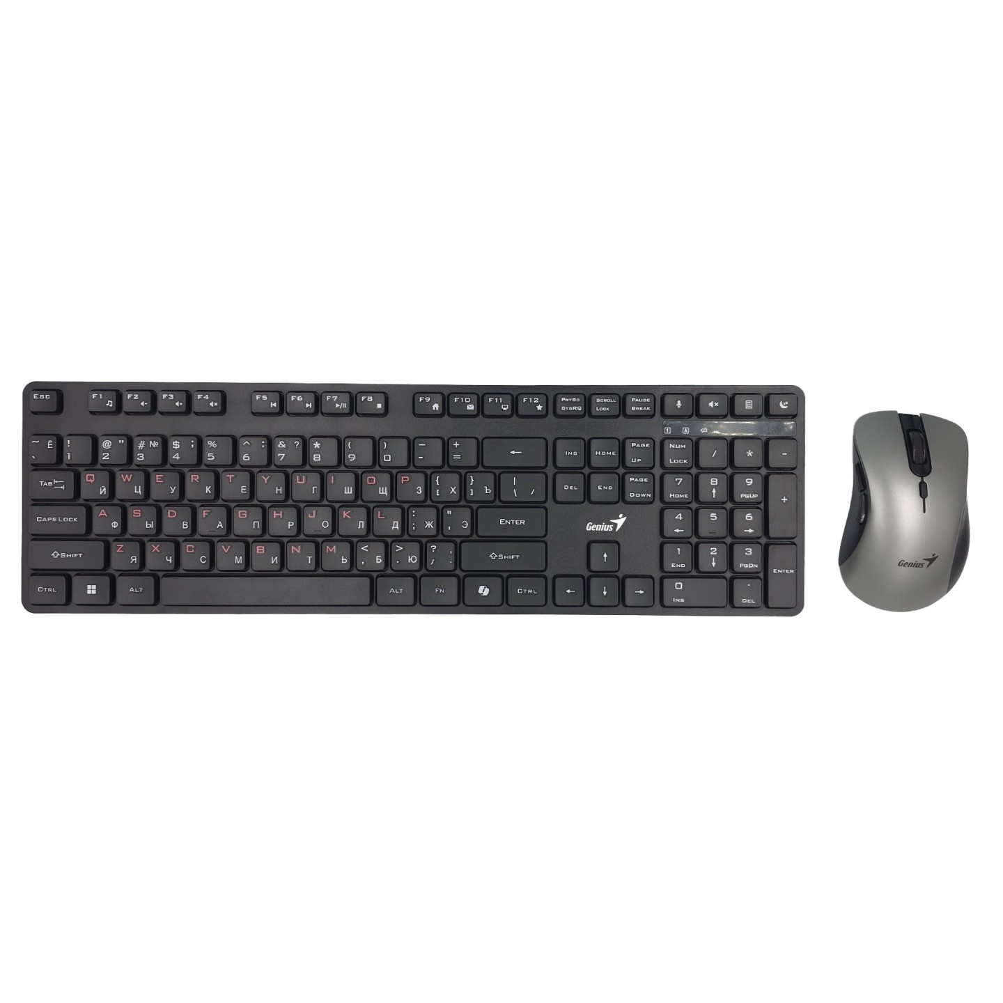 Genius KM-8216S Wireless AI Copilot Keyboard-Mouse Set Russian (Boxed) — Buy in Cyprus with Fast Delivery