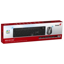 Buy Genius Keyboard-Mouse Set - KM-8216S - Wireless AI+Voice Typing Russian in Cyprus, Nicosia, Limassol, Larnaka, Pafos