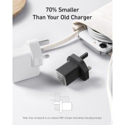 Buy Anker Mobile Charger Wall 30W USB-C Nano 3 - 511 - Black in Cyprus, Nicosia, Limassol, Larnaka, Pafos