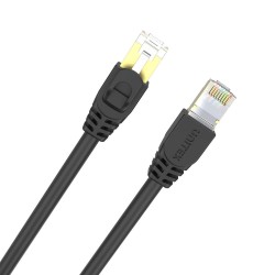 Buy Unitek CAT7 SSTP Pure Copper Ethernet Cable - C1814EBK - 15.0m Black in Cyprus, Nicosia, Limassol, Larnaka, Pafos