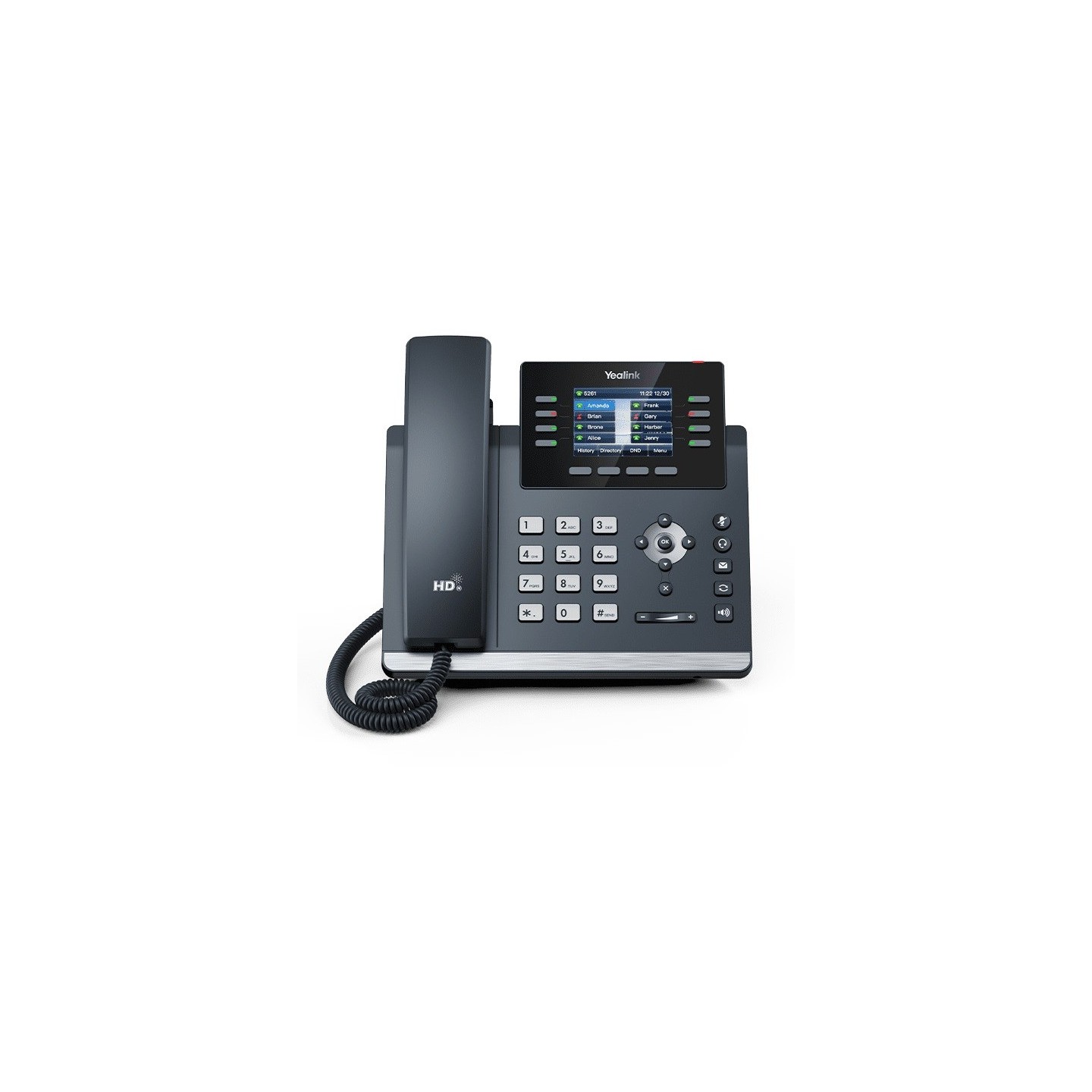 Yealink IP Phone Desktop PoE 2.8'' Gigabit, USB, Expansion & Color Screen - T44U — Buy in Cyprus with Fast Delivery