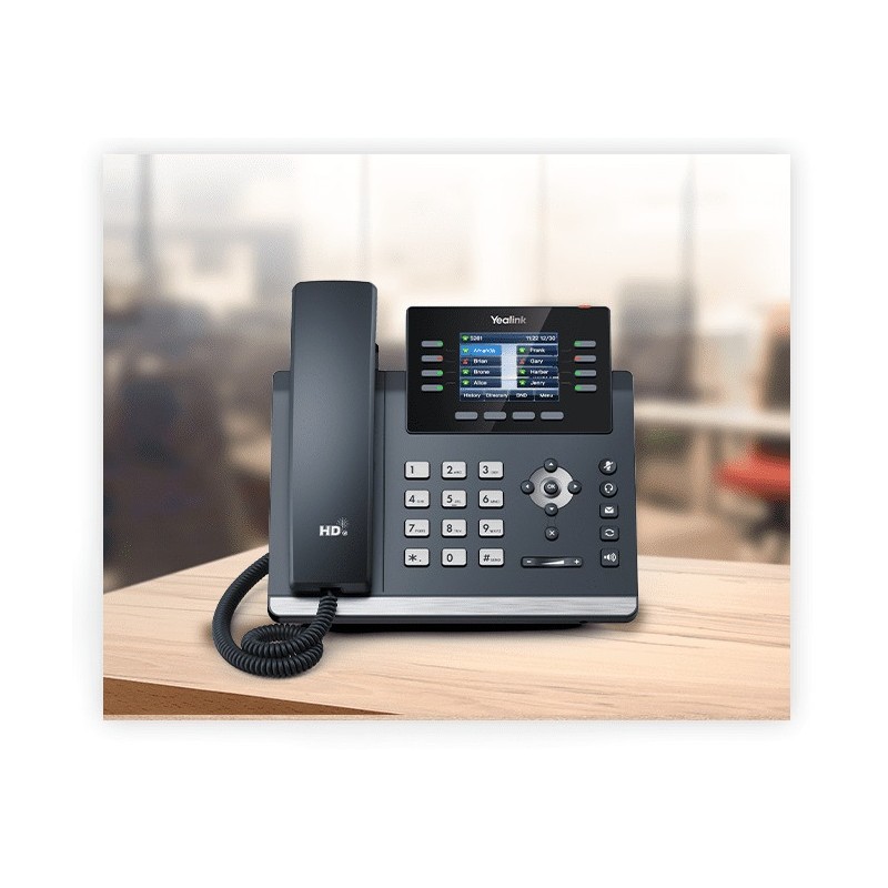 Buy Yealink IP Phone Desktop PoE 2.8'' Gigabit, USB, Expansion & Color Screen - ... in Cyprus, Nicosia, Limassol, Larnaka, Pafos