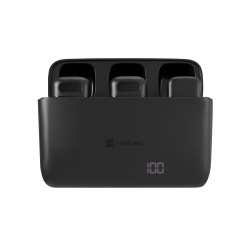 Buy Natec Wireless Wearable Microphones for Content Creators - USB-C HOPPER LAVA... in Cyprus, Nicosia, Limassol, Larnaka, Pafos