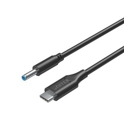Buy Unitek UCL USB-C to DC Cable 1.8m 65W for HP 4.5x3.0mm - C14117BK - 1.8m 65W... in Cyprus, Nicosia, Limassol, Larnaka, Pafos