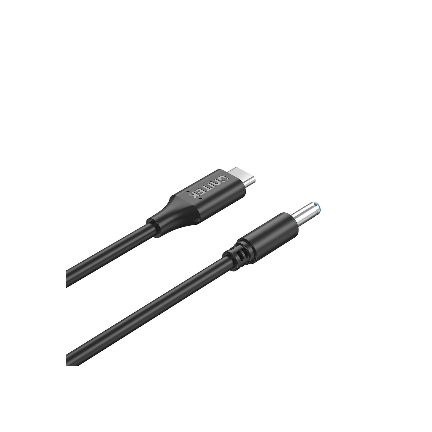 Unitek UCL USB-C to DC Cable 1.8m 65W for HP 4.5x3.0mm - C14117BK - 1.8m 65W for HP 4.5x3.0mm