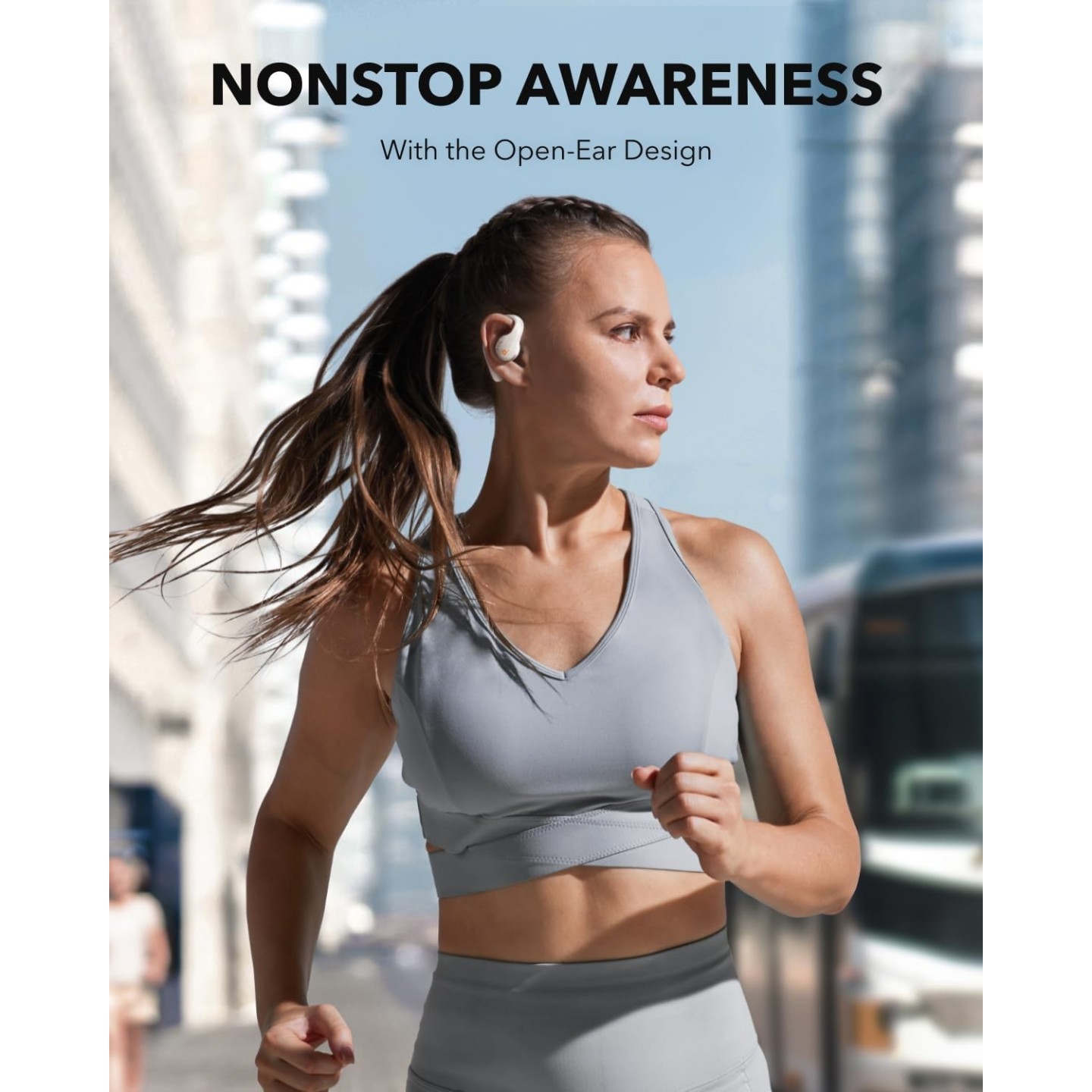 Anker Soundcore TWS Earphones - AeroFit PRO - Open Air White — Buy in Cyprus with Fast Delivery