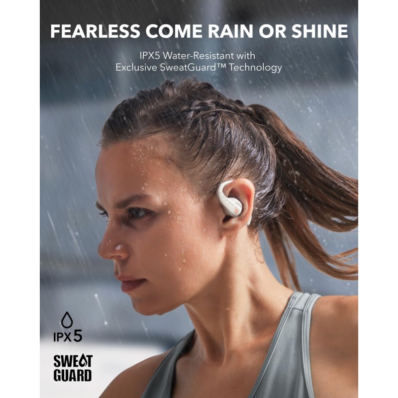 Buy Anker Soundcore TWS Earphones - AeroFit PRO - Open Air White in Cyprus, Nicosia, Limassol, Larnaka, Pafos