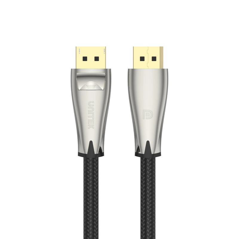 Buy Unitek DisplayPort Cable - C1606BNI - DisplayPort V1.4 Cable 8K60Hz 1m Silver in Cyprus, Nicosia, Limassol, Larnaka, Pafos