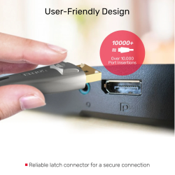 Buy Unitek DisplayPort Cable - C1606BNI - DisplayPort V1.4 Cable 8K60Hz 1m Silver in Cyprus, Nicosia, Limassol, Larnaka, Pafos