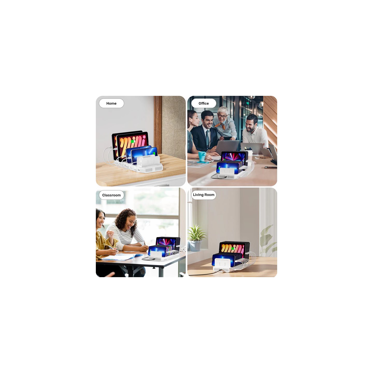 Unitek Charge Station 60W 10-Port 10x2.4A - Y-2190D - 60W 10-Port 10x2.4A — Buy in Cyprus with Fast Delivery