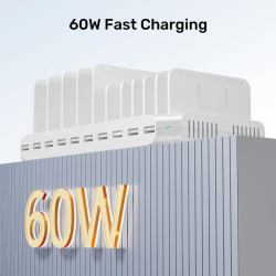 Unitek Charge Station 60W 10-Port 10x2.4A - Y-2190D - 60W 10-Port 10x2.4A — Buy in Cyprus with Fast Delivery