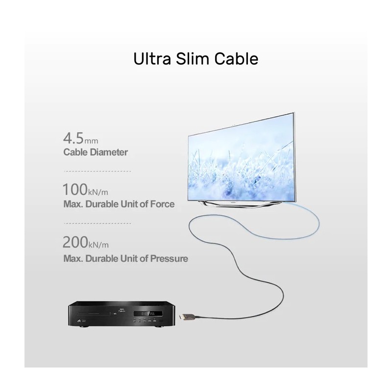 Buy Unitek HC Ultrapro ActiveOptical HDMI 2.0 70.0m - Y-C1035BK - HDMI 2.0, 70.0... in Cyprus, Nicosia, Limassol, Larnaka, Pafos