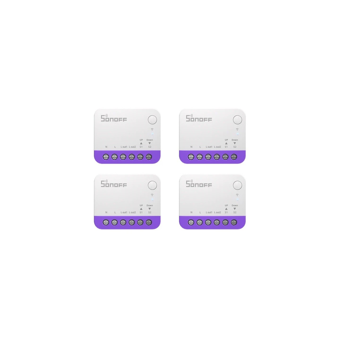 Sonoff WiFi Smart Switch - MINI-RBS - For Roller Shutter (4 pack) — Buy in Cyprus with Fast Delivery