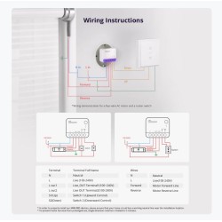 Sonoff WiFi Smart Switch - MINI-RBS - For Roller Shutter (4 pack) — Buy in Cyprus with Fast Delivery