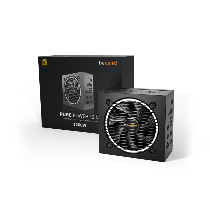 Buy be quiet! Pure Power 12 M 1200W (BN346) - Fully-Modular ATX 3.1 PSU, 80 PLUS... in Cyprus, Nicosia, Limassol, Larnaka, Pafos
