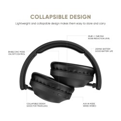 Buy SonicGear Headphones - DNC3000 - Bluetooth AIRPHONE Black in Cyprus, Nicosia, Limassol, Larnaka, Pafos