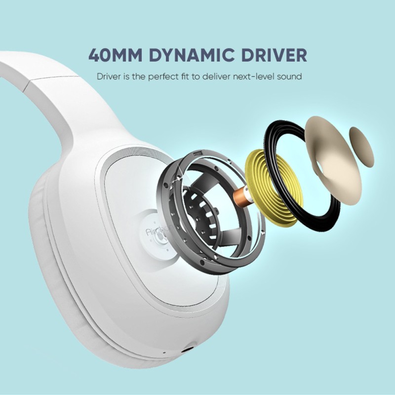 Buy SonicGear Headphones - AIRPHONE 3 - Bluetooth Type-C Mist White in Cyprus, Nicosia, Limassol, Larnaka, Pafos