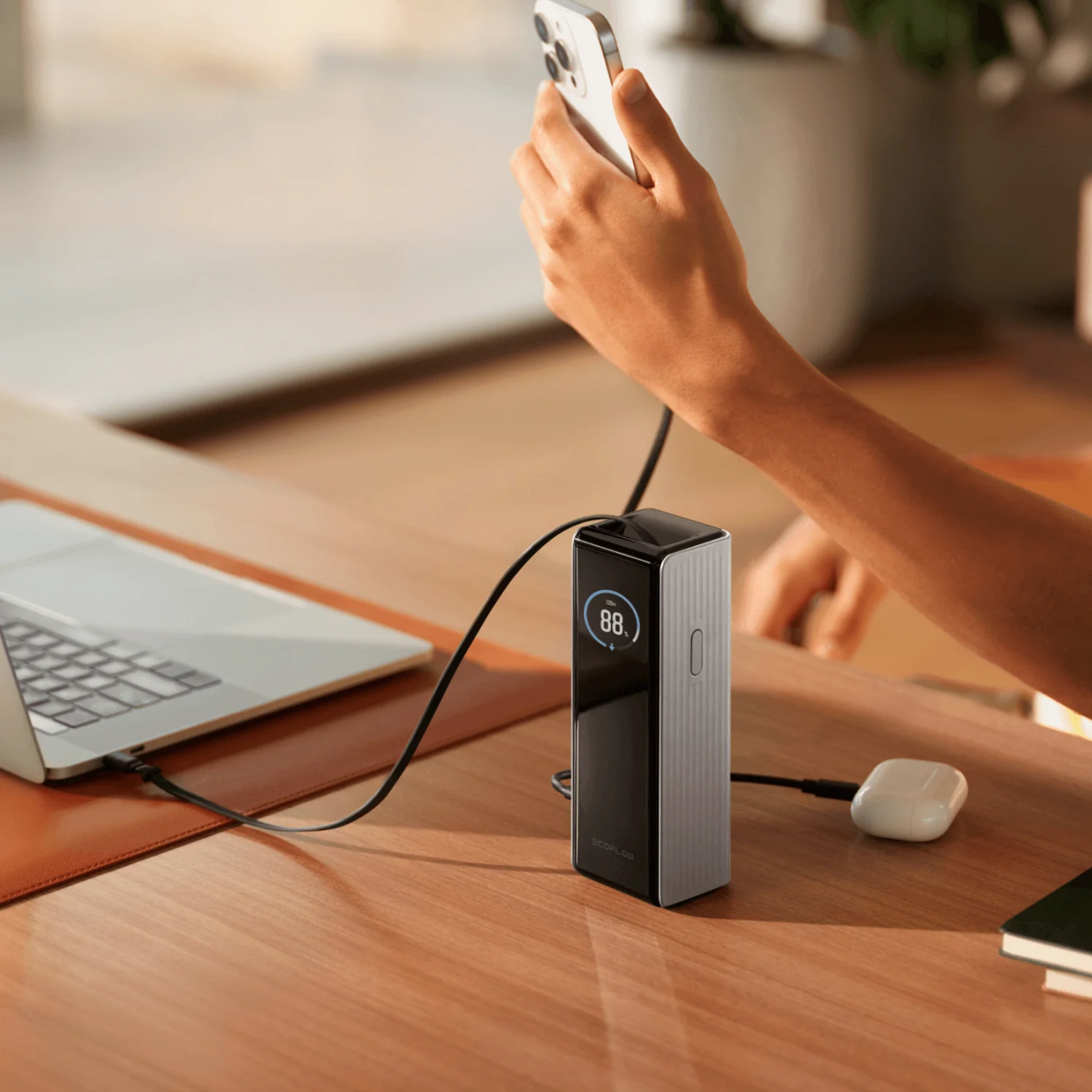 EcoFlow Charge Powerbank RAPID - 25000mAh 170W Black — Buy in Cyprus with Fast Delivery