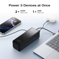 Buy EcoFlow Charge Powerbank RAPID - 25000mAh 170W Black in Cyprus, Nicosia, Limassol, Larnaka, Pafos