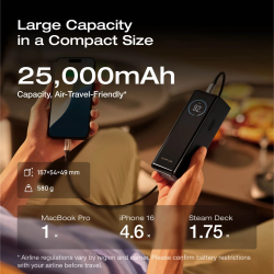 Buy EcoFlow Charge Powerbank RAPID - 25000mAh 170W Black in Cyprus, Nicosia, Limassol, Larnaka, Pafos