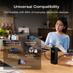 Buy EcoFlow Charge Powerbank RAPID - 25000mAh 170W Black in Cyprus, Nicosia, Limassol, Larnaka, Pafos