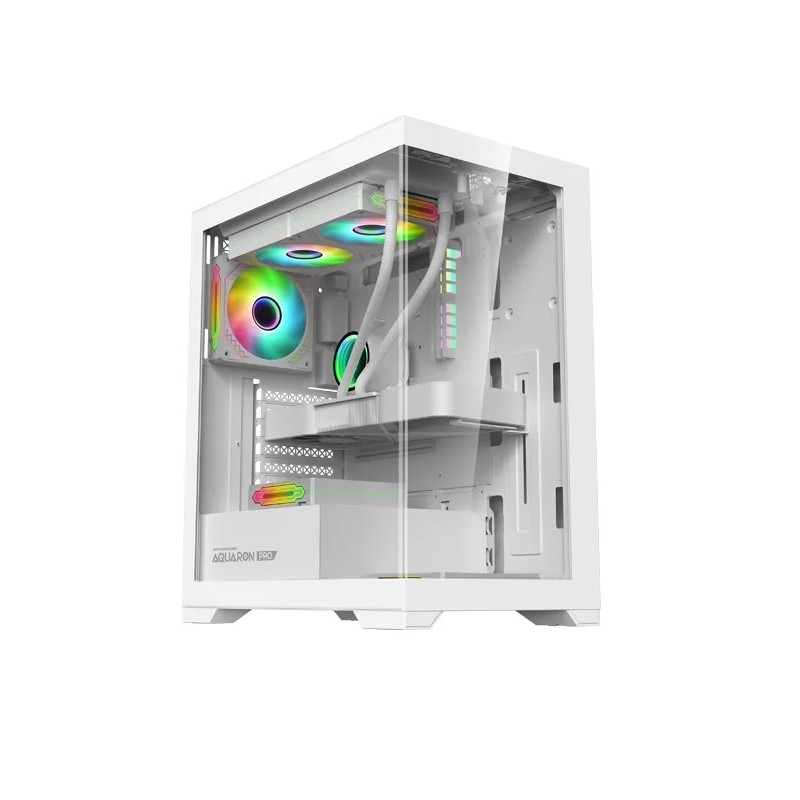 Buy Armaggeddon Aquaron Pro - ATX Gaming Case White in Cyprus, Nicosia, Limassol, Larnaka, Pafos