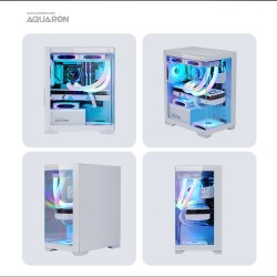 Armaggeddon Aquaron Pro ATX Gaming Case White (Boxed) — Buy in Cyprus with Fast Delivery