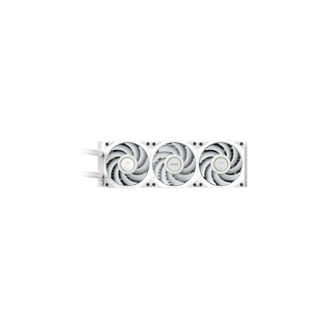 Gigabyte AORUS WATERFORCE X II 360i - 360mm AIO Liquid Cooler - White, ARGB, 3x120mm Fans, 300W TDP, Multi-socket Support