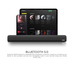 Buy SonicGear Maverick 100W HiFi DSP Soundbar BT-USB-HDMI - STUDIOBAR 500HD - Ma... in Cyprus, Nicosia, Limassol, Larnaka, Pafos