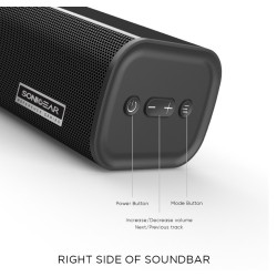 Buy SonicGear Maverick 100W HiFi DSP Soundbar BT-USB-HDMI - STUDIOBAR 500HD - Ma... in Cyprus, Nicosia, Limassol, Larnaka, Pafos