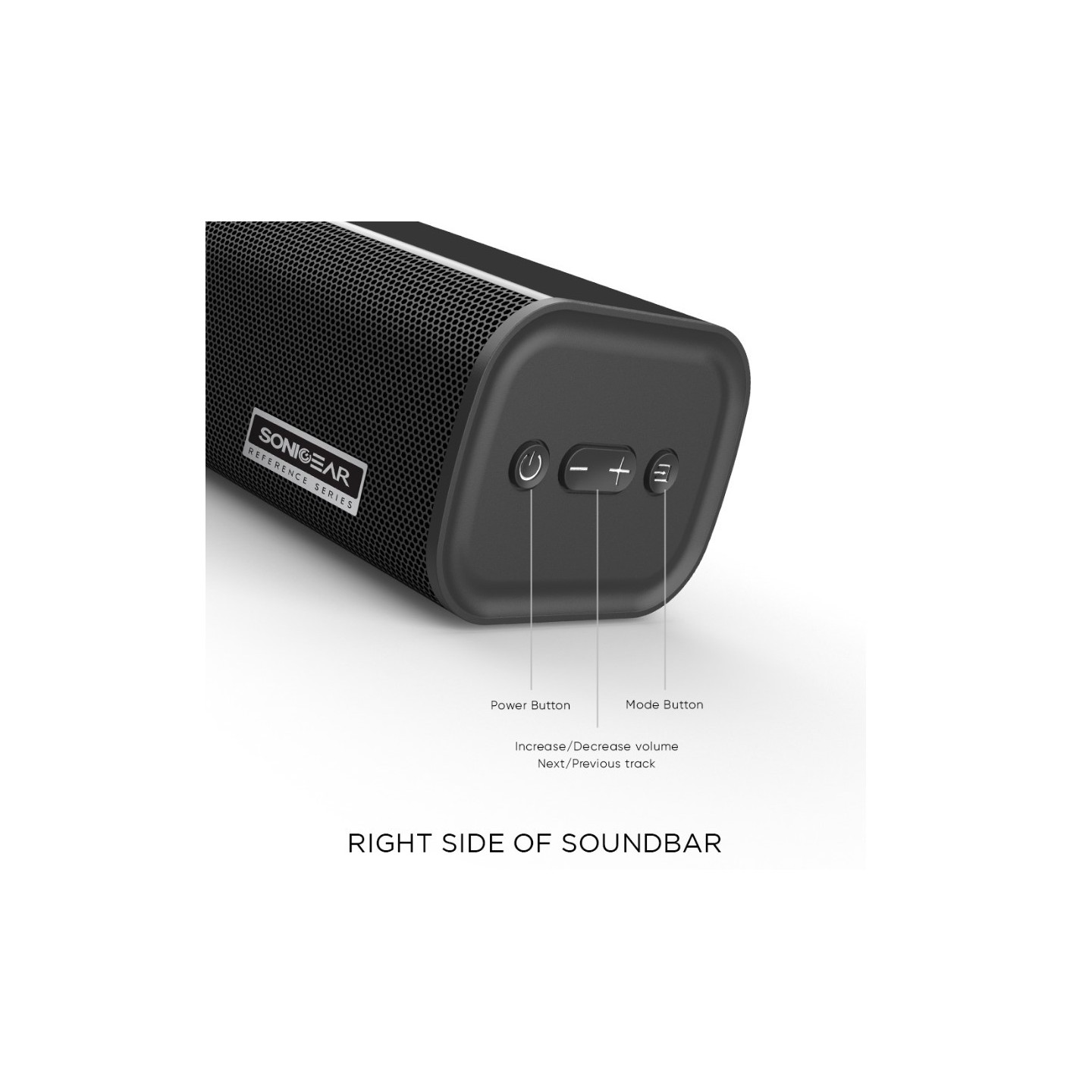 SonicGear Maverick 100W HiFi DSP Soundbar BT-USB-HDMI - STUDIOBAR 500HD - Maverick 100W HiFi DSP Soundbar BT-USB-HDMI
