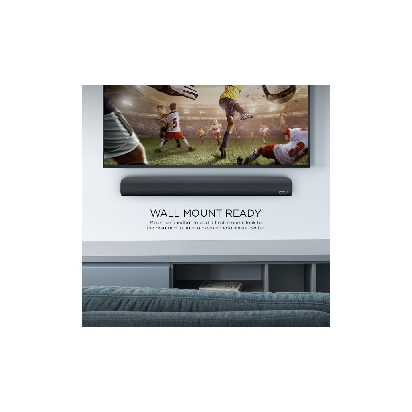 SonicGear Maverick 100W HiFi DSP Soundbar BT-USB-HDMI - STUDIOBAR 500HD - Maverick 100W HiFi DSP Soundbar BT-USB-HDMI