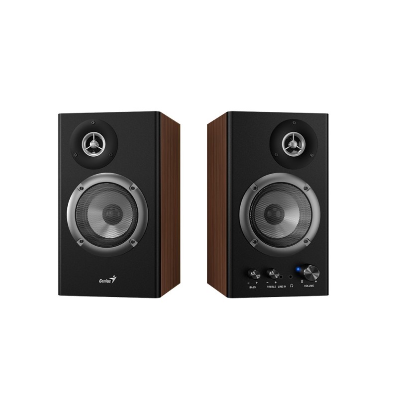Buy Genius PC Speakers - SP-HF1200B - 2.0 PC Speakers 36W RMS Wood in Cyprus, Nicosia, Limassol, Larnaka, Pafos