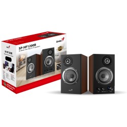 Buy Genius PC Speakers - SP-HF1200B - 2.0 PC Speakers 36W RMS Wood in Cyprus, Nicosia, Limassol, Larnaka, Pafos